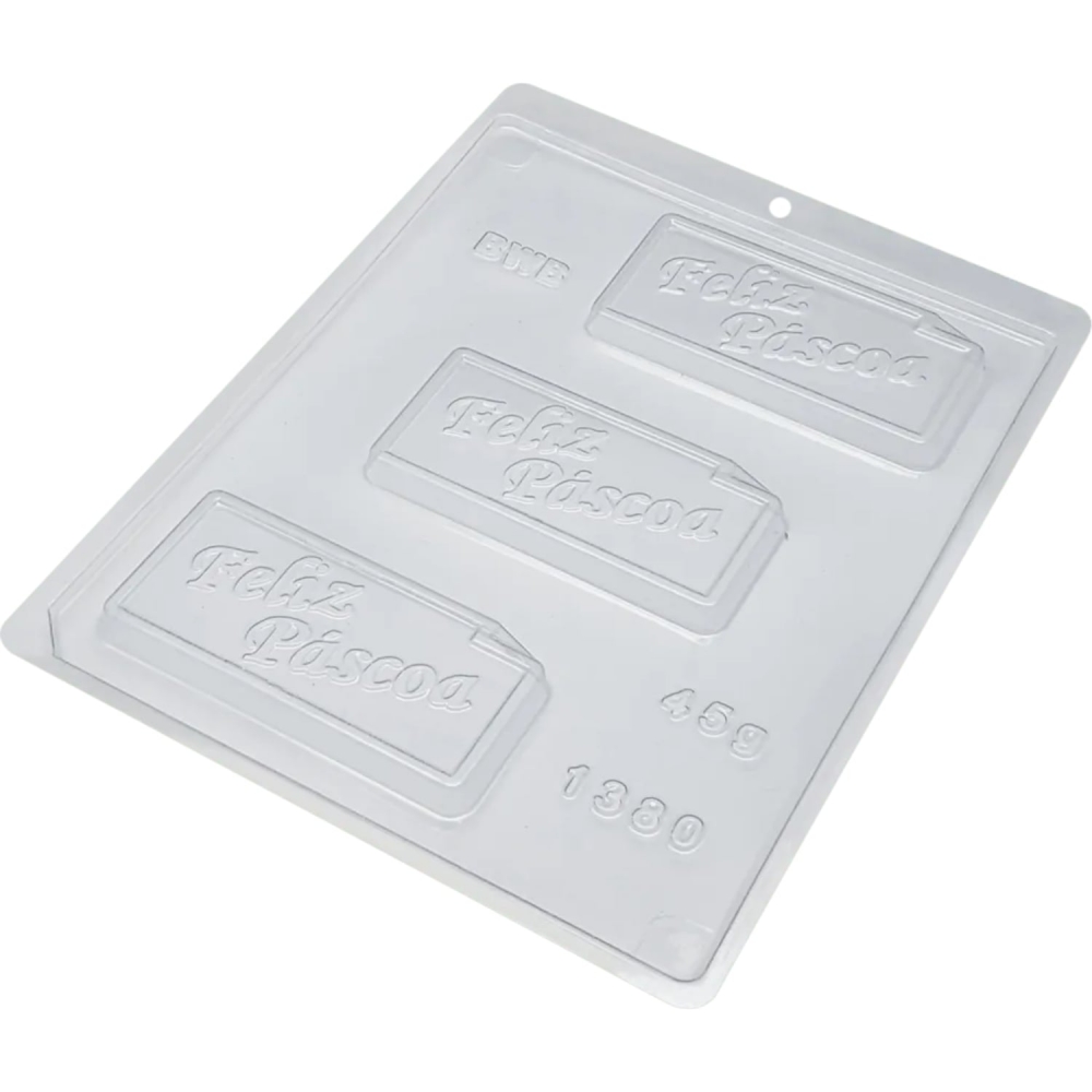 Forma 1380 Placa Feliz Páscoa Un - Bwb