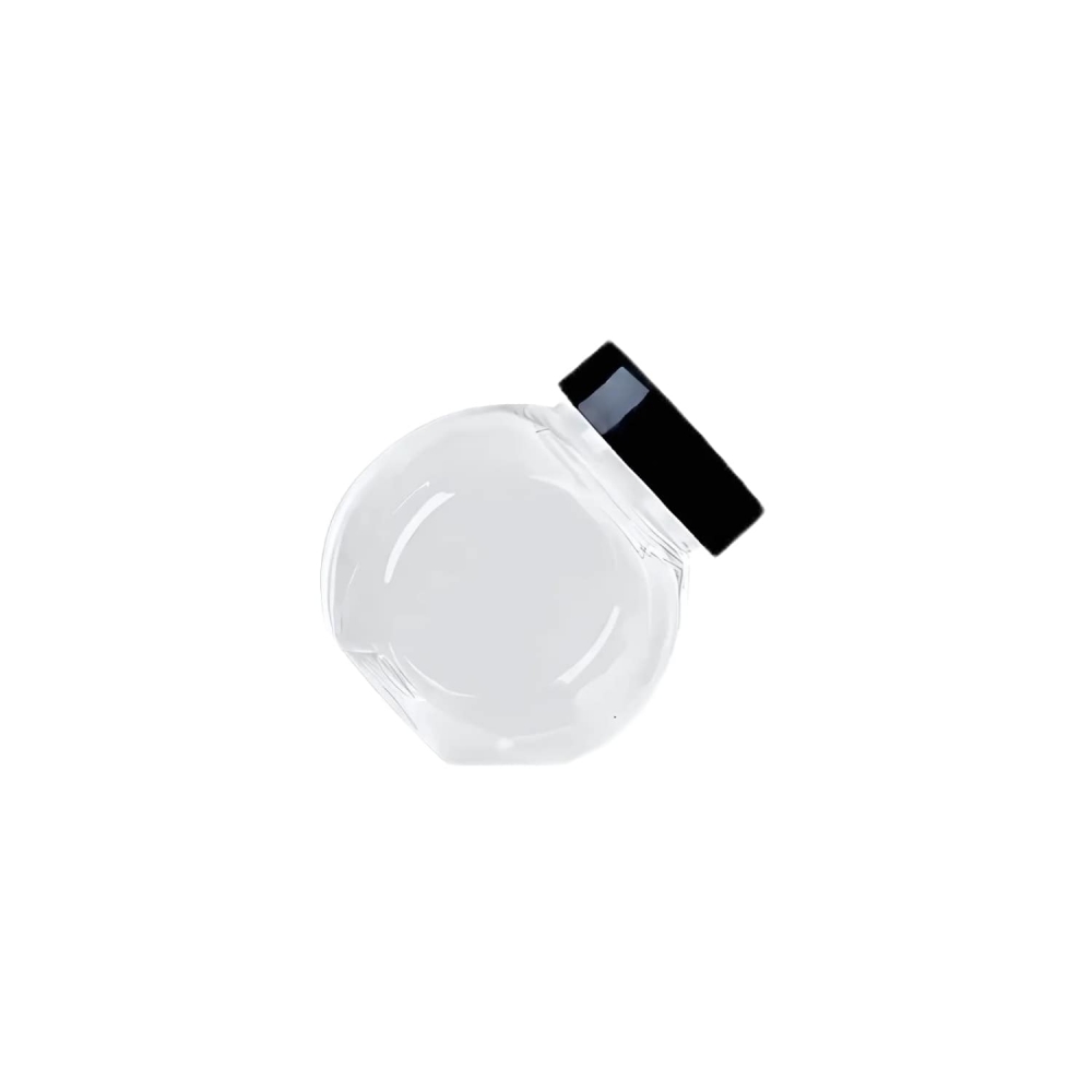 Lembrancinha Baleiro Pequeno 50ml Preto 10 Un
