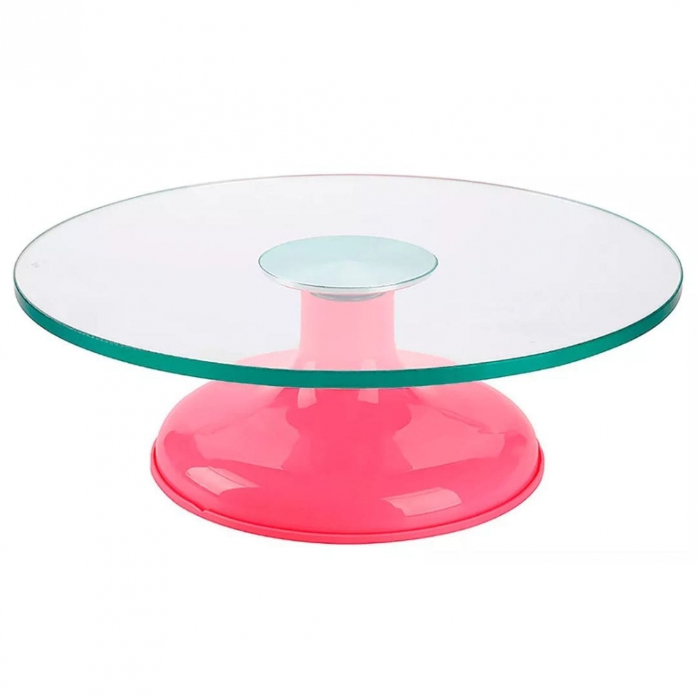 Bailarina De Vidro Premium Rosa - Silver