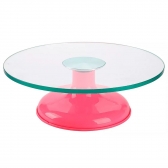 Bailarina De Vidro Premium Rosa - Silver