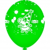 Balão Látex 12 Peppa Pig 10 Un - Regina