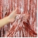 Cortina Metalizada Rose Gold 100 X 200 Cm Un - Silverfestas