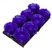 Forminha De Flor Gardenia Azul Vivo Nb - 40 Un