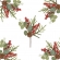 Pick Berry Acucarado C/pinha Vermelho 23cm Florarte