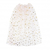Saia De Tule Branco Adulto - Cromus
