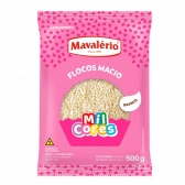Flocos Macio Branco 500g - Mavalerio