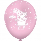Balão Látex 12 Peppa Pig 10 Un - Regina