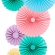 Kit Leque Decorativo Colorido Candy 6 Un