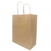 Sacola De Papel Kraft - Tamanho 11,5cm X 7,5cm X 14,5cm 10 Un