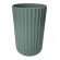 Vaso Decorativo Canelado Verde Eucalipto Un - Tasil