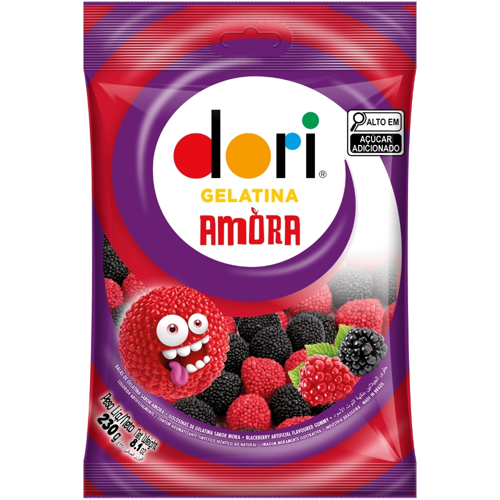 Gelatina Amora 230g Un - Dori