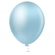 Balão Látex Pérola 9 Azul Candy 25 Un - Pic Pic