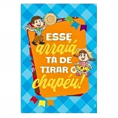 Cartaz Decorativo Arraia Regina - 4un
