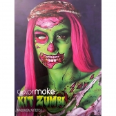Yur Halloween Kit Zumbi Maquiagem Artistica