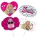 Placas Divertidas Barbie 4 Un - Festcolor