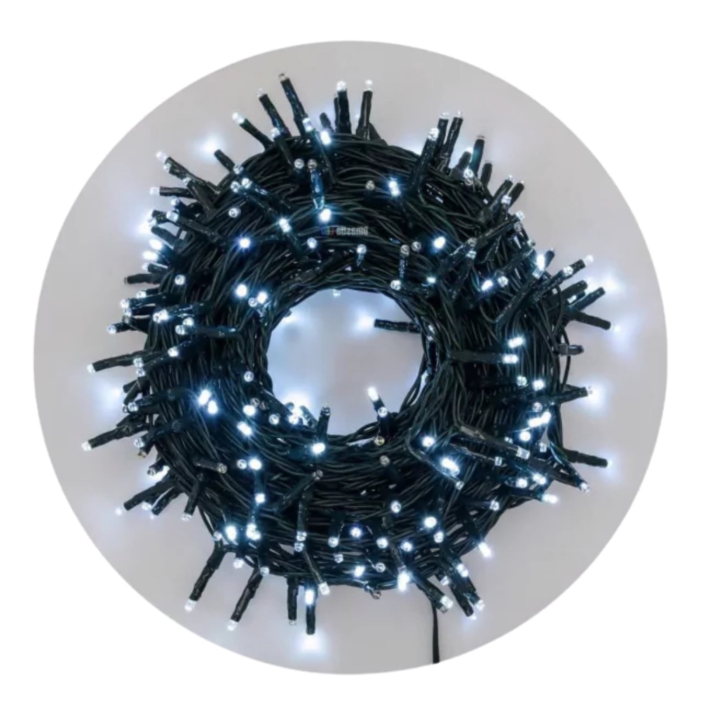 Kit 3 Led 100 - Branco A Prova Dagua 30m