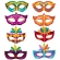 Decoração Pendurar Mascaras De Carnaval Regina 8 Un