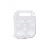 Maleta Para 4 Ovos De Páscoa Transparente 10 Un - Cromus