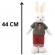 Coelho Decorativo Cromus 40cm: Páscoa Encantada!