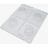 Forma Silicone 829 Mini Pão De Mel Un - Bwb