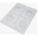 Forma Silicone 829 Mini Pão De Mel Un - Bwb