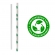 Canudo Fast Food Biodegradável Its Bio Strawplast - 250 Un