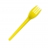 Garfo De Sobremesa Amarelo 50 Un