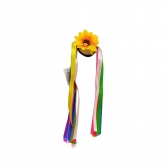 Elástico De Cabelo Fitas Com Girassóis Un - Q Festa