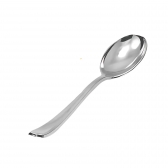 Colher Mini Make + Prata 20 Un