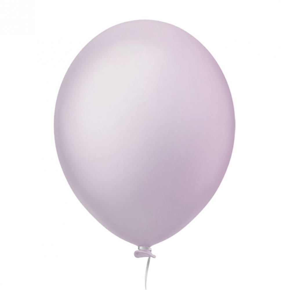 Balão 8 Rosa Bebe Happy Day 50un