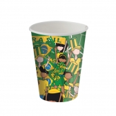 Copo De Papel 200ml Brasil 8un - Festcolor