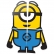 Painel Decorativo 90 X 111 Cm Minions Un - Festcolor
