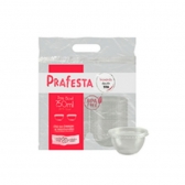 Pote Bowl 250ml 20un - Prafesta