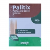 Sache Palito De Bambu Palitix Caixa Com 1000 Un