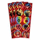 Adesivo Ladybug Miraculous 30 Un - Regina