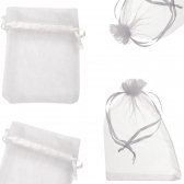 Saco De Organza 08cm X 10cm 10 Un