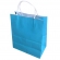 Sacola Papel Kraft Azul Bebê Tamanho 14cm X 08cm X 16cm 10 Un
