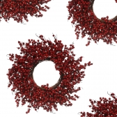 Guirlanda Berry Vermelho - 48cm (florarte)