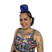 Mini Cartola Paete Azul Festa De Carnaval