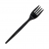 Garfo De Refeição Preto Elite Soft 50 Un