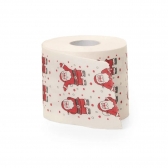 Papel Higiênico 20m Pape Noel Vermelho E Branco Un - Cromus