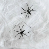 Teia De Aranha Com 2 Aranhas Un - Silverfestas