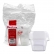 Pote Quadrado 250ml Com Tampa 20 Un - Prafesta