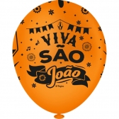 Balão Látex Premium 12 Arraiá 10 Un - Regina