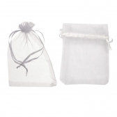 Saco De Organza 08cm X 10cm 10 Un