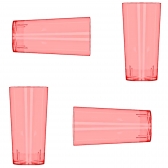 Copo Long Drink Cropac Vermelho Neon 340ml 10 Un