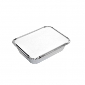 Bandeja Alumínio 500ml Com Tampa D-6 100 Un - Wyda