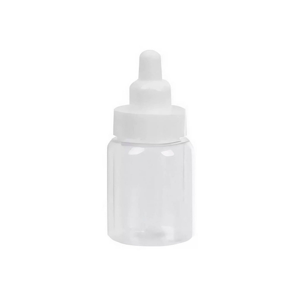 Lembrancinha Mamadeira Lisa Branco 60ml 10un