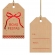 Tag Boas Festas Vermelho - 12un (cromus)