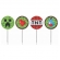 Topper Para Doce Mini Pixels 8 Un - Junco